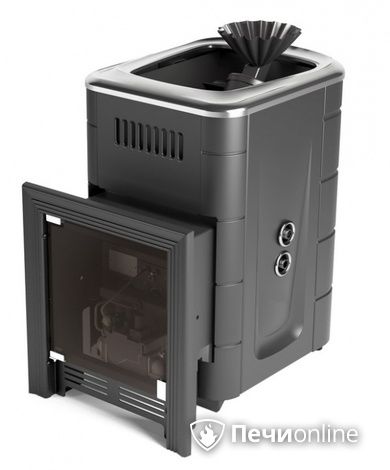 Печь для бани на газу TMF Таймыр Мини 2017 Inox БСЭ ЗК ТО антрацит в Красноуфимске